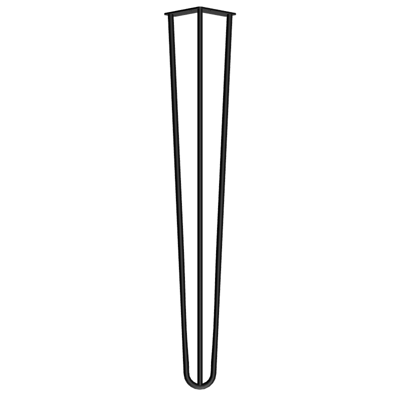 71cm - Nogi do mebli Hairpin Leg