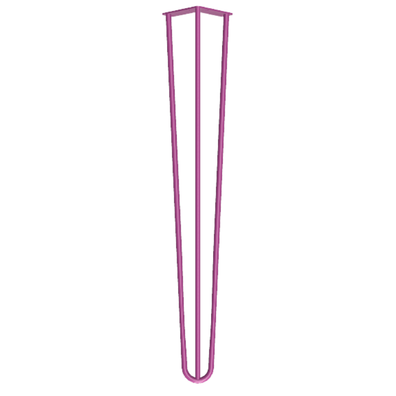 71cm - Nogi do mebli Hairpin Leg